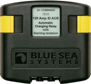 Blue Sea Systems otomatik şarj rölesi. 12/24V, 120A.