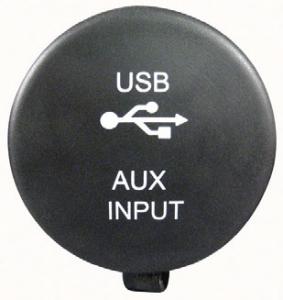 USB ve Aux girişi.