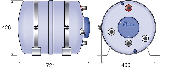 Quick Nautic Boiler B3. 60 LT