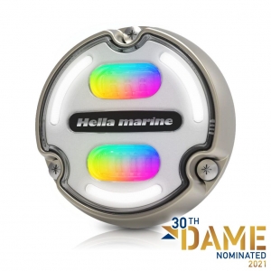 Hella Marine Apelo A2 Bronz RGB su altı aydınlatma lambası.
