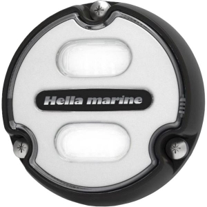 Hella Marine Apelo A1 Beyaz-Mavi su altı aydınlatma lambası.