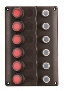 Su geçirmez sigorta paneli. 12V DC