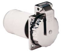 Marinco AISI316 paslanmaz çelik priz. 220 V. 63 A