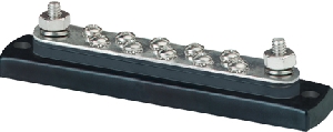 150A 10´lu terminal. 155x32 mm. Negatif ve pozitif akımda kullanılabilir.