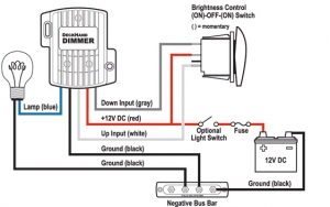 Dijital Dimmer.12V/6A