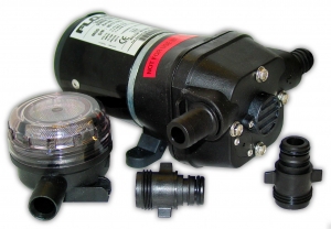 Flojet Quad II genel amaçlı transfer ve sintine pompası. 12,5 LT 12V