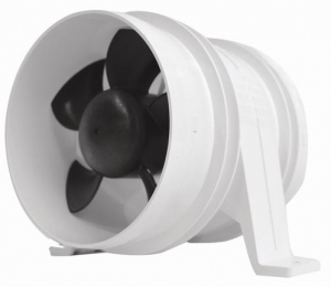 Attwood Blower  102mm . Tam korumalı, su geçirmez motorlu.24v