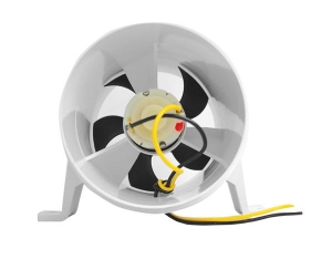 Attwood Blower  102mm . Tam korumalı, su geçirmez motorlu.24v
