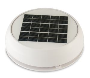 Nicro Day&Night solar havalandırma 4’’. Beyaz ABS