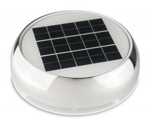 Nicro Day&Night Solar havalandırma 4’’. Paslanmaz çelik