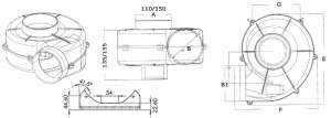 Profesyonel blower 500 m3 12v