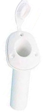 Kamış yuvası, beyaz plastik. PVC kapaklı. Ø 40mm.