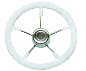 Direksiyon simidi. beyaz 35 cm