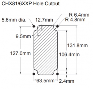 Seastar CHX8151 tekli kumanda kolu. Üstten montaj.