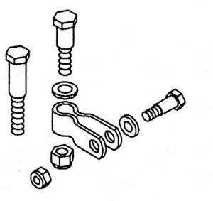 Seastar SA27314 D/T motor montaj kiti.