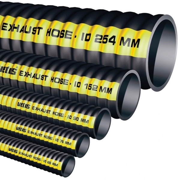 Vetüs egzoz hortumu. İç Ø : 305 mm