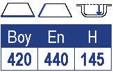 Smev 8006 serisi eviye. Paslanmaz çelik. Switch´li musluk ve füme cam kapağa sahiptir.