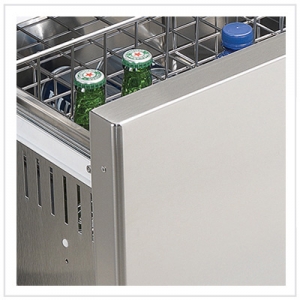 Vitrifrigo buzdolabı. DW100 OCX2 RFX. Paslanmaz çelik.