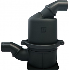 Vetus ağır hizmet tipi kompozit waterlock. Hortum Ø 127 mm