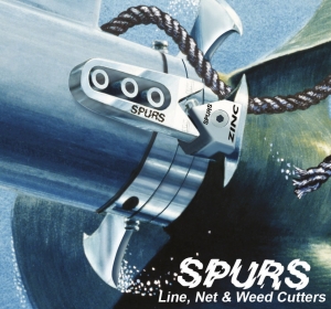 Spurs Halat, ağ ve yosun kesici Şaft Ø : 60 mm