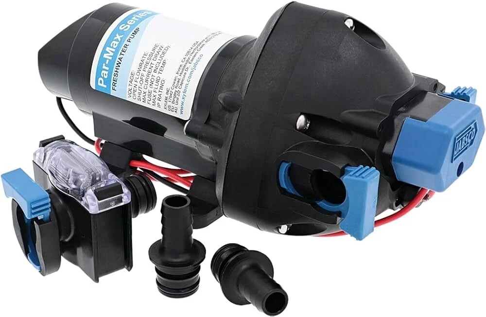 Jabsco Hidrofor (By-Pass’lı) Par Max 2 35 Psi 12v 7,6 Lt/Dak