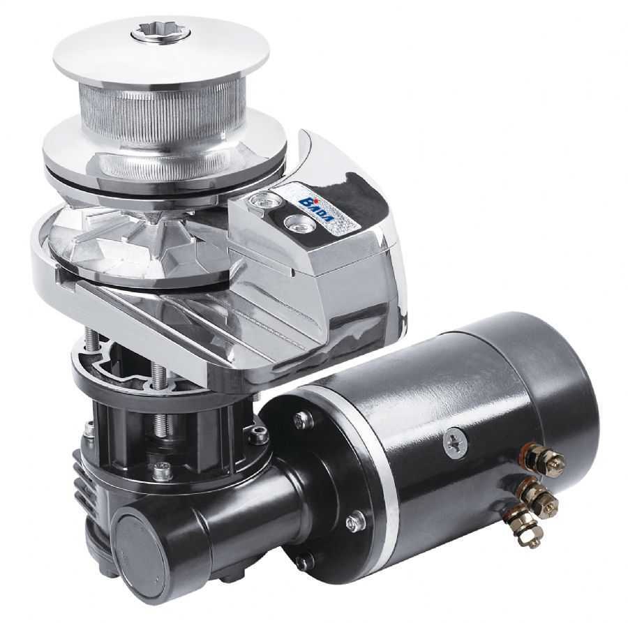 Bada 1200 Watt 12 Volt Dik Paslanmaz Tamburlu Irgat 8 Mm