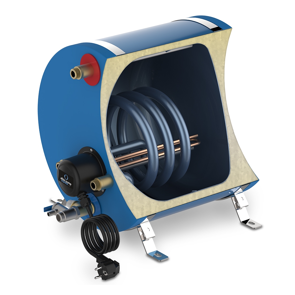 Albin Pump Marin  40 LT  Boiler paslanmaz rezistans 