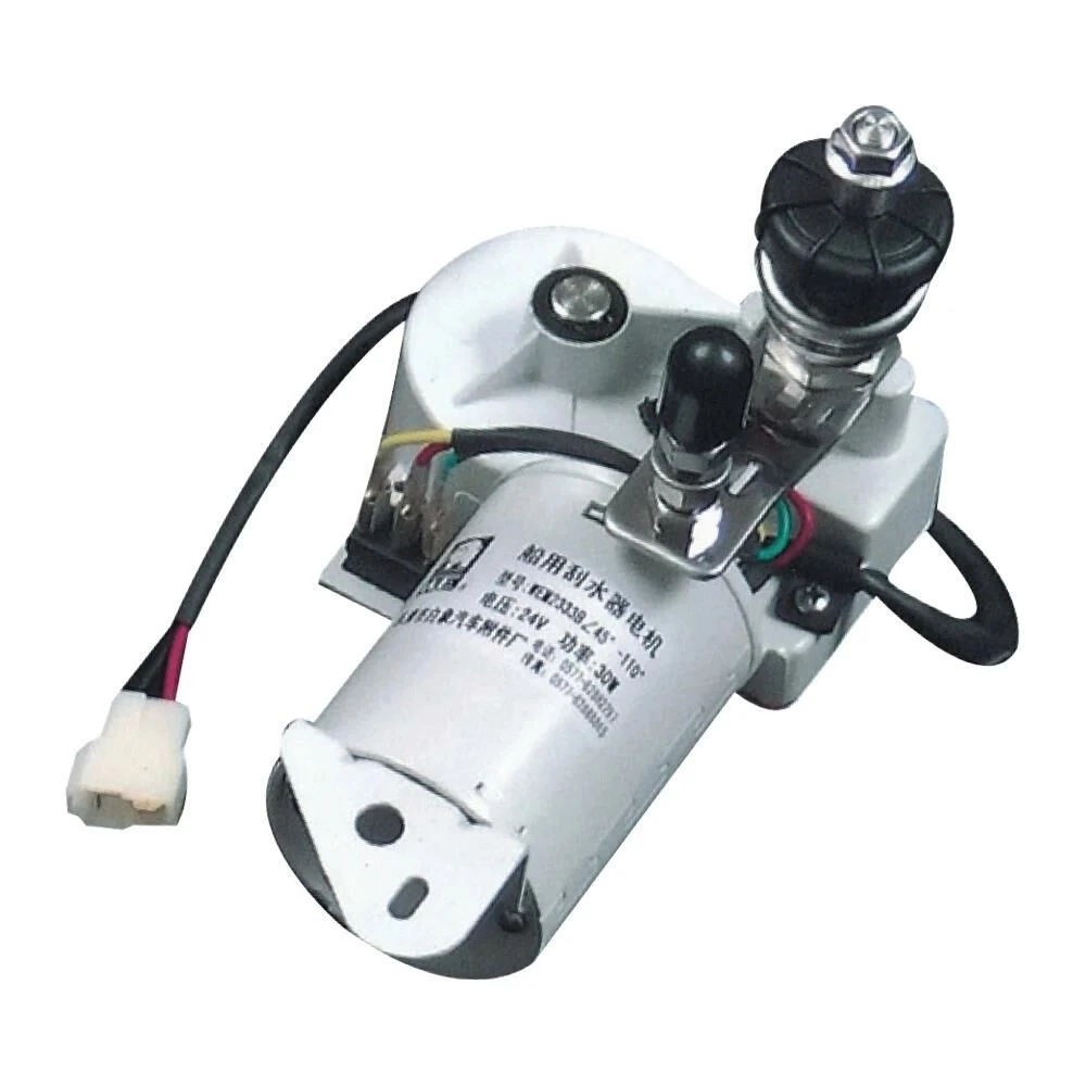 24 Volt Çiftli Silecek Motoru