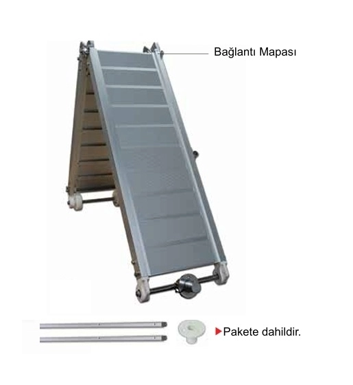 Psr-2K Alüm. Basamaklı K.Pasarella  35x200cm