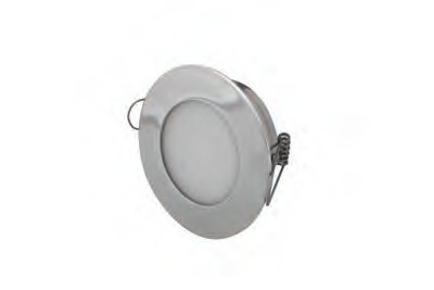 Tavan Lambası Gömme Krom Düz 83 Mm 10-30 (Gün Işığı)