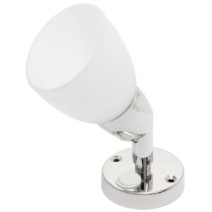 Opal okuma lambası, Cam abajur. 12V/3W sıcak beyaz ledli. 