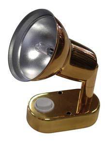 Okuma lambası. Açma kapama düğmeli. 12V/10W halojen ampul.