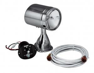 Guest uzaktan kumandalı projektör. Paslanmaz çelik.12V/100W. 4,5mt bağlantı kablosu.