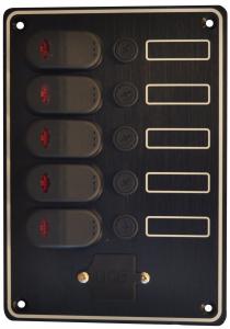 Usb portlu sigorta paneli. IP65 Su geçirmez.