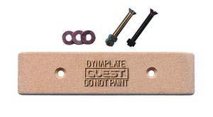 Guest Dynaplate topraklama plakası.(457x152x13 mm)