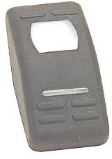 Kapak. 11-1436430/431/432/433 switchler için Kaymaz, yarı sert siyah poliüretan kaplı yüzey.
