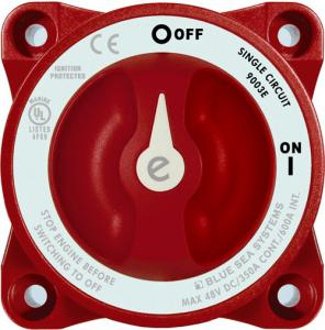 Blue Sea Systems akü şalteri.Sürekli 350 A (On-Off )