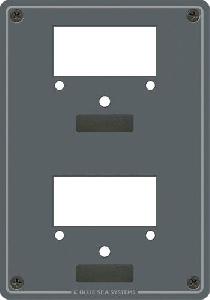 Voltmetre/ampermetre için panel.
