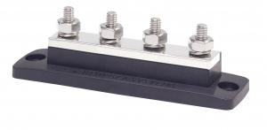 250A 4’lü terminal. 149x38 mm. Negatif veya pozitif devrede kullanılabilir.