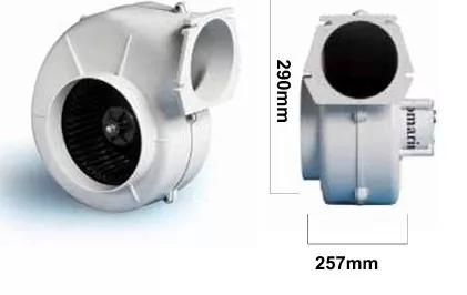 Matromarıne Salyangoz Blower Flanşlı 24v 550m3