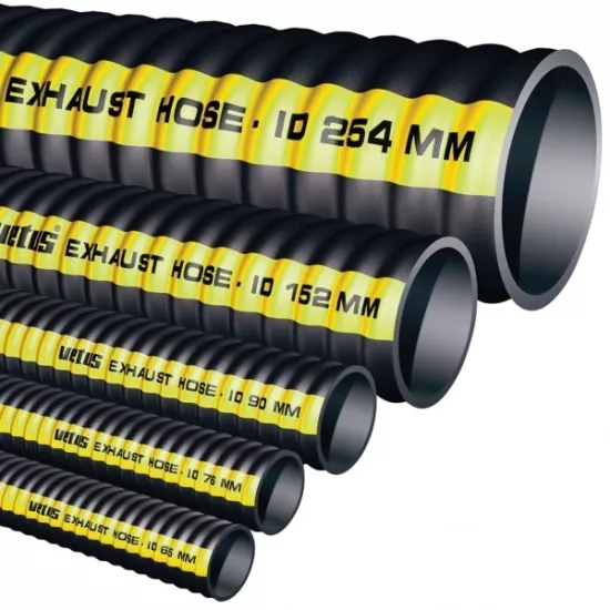 Vetüs egzoz hortumu. İç Ø : 305 mm