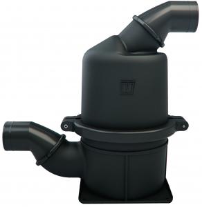 Vetus ağır hizmet tipi kompozit waterlock. Hortum Ø 127 mm