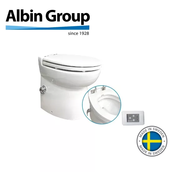 Albin Pump Delüx Tuvalet 24v taharat musluklu 