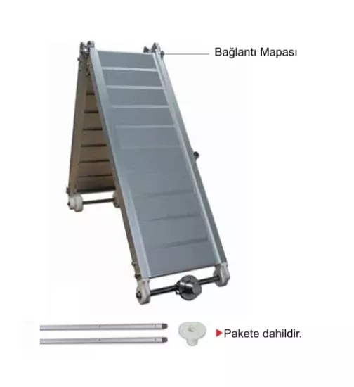 Psr-2K Alüm. Basamaklı K.Pasarella  40x200cm