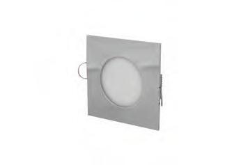 Tavan Lambası Gömme Pls Kasa Krom 82 Mm 10-30v (Gün Işığı)