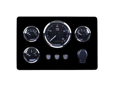 Siyah Motor Gösterge Paneli