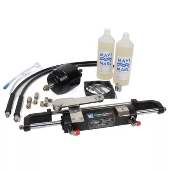 Hidrolik Direksiyon Sistemi Komple Kit  150 Hp Kadar Olan Dıştan  Takma Motorlar İçin