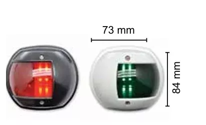 İskele Sancak feneri Led 12-24v ( 15 mt ye kadar tekneler için )