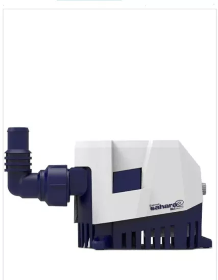 Attwood Sahara Mk2 sintine pompası 1200/12 v Dirsekli