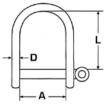 Geniş Zincir Kilidi / Large Chain Lock 8 MM